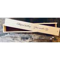 Glazen breinaalden #3,5