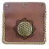 BellaMagio | Los Frontpaneel voor crossbody tas | Levensbloem buckle| cognac