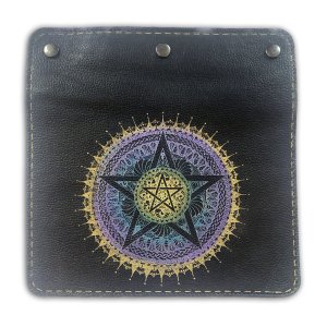 BellaMagio | Los Frontpaneel voor crossbody tas | pentagram shiny purple